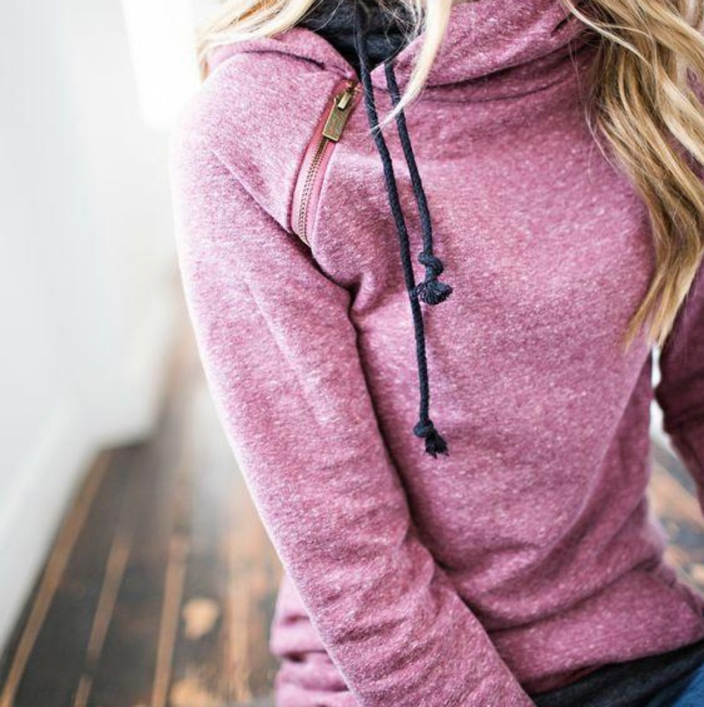 Double Hoodie - mindy Mae's size L
